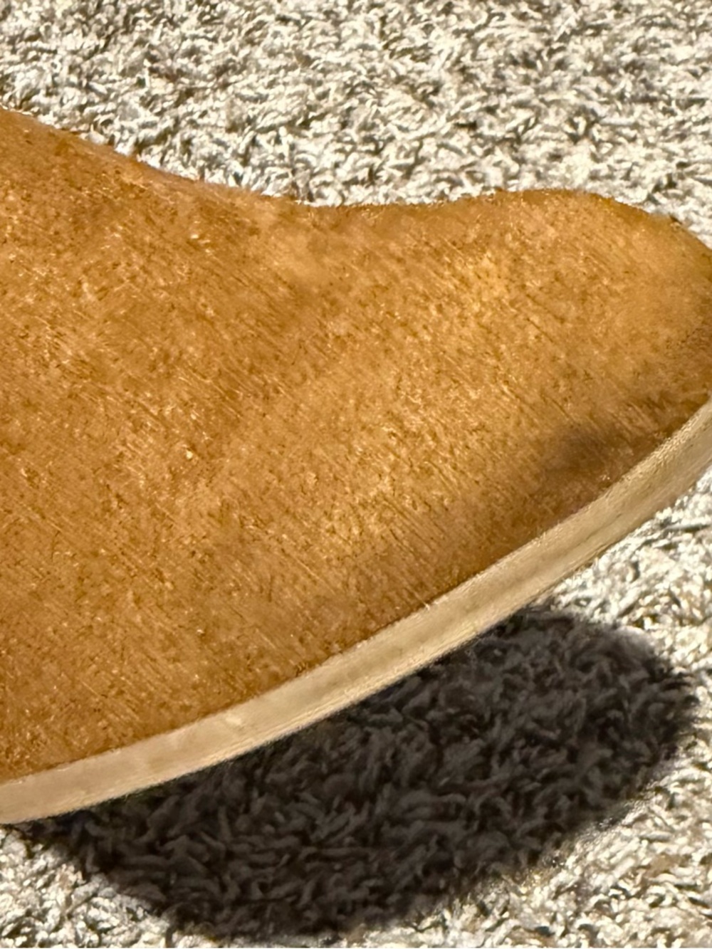 Brash Cognac Suede Fringe Ankle Booties - Picture 7 of 11